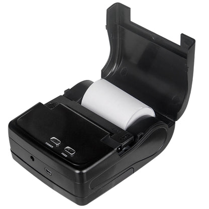 QS-5802 Portable 58mm Bluetooth Receipt 8-pin Matrix Printer(Black) - Consumer Electronics by buy2fix | Online Shopping UK | buy2fix