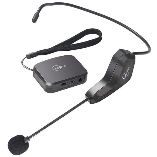 ASiNG WM05 Anti-sweat Head-mounted Wireless Speaker Microphone - Consumer Electronics by ASiNG | Online Shopping UK | buy2fix