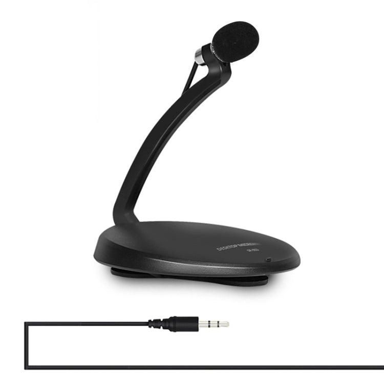 Yanmai SF-911 Professional Condenser Sound Recording 3.5mm Jack Microphone with Base Holder, Cable Length: 1.5m, Compatible with PC and Mac for Live Broadcast Show, KTV, etc.(Black) - Microphone by Yanmai | Online Shopping UK | buy2fix