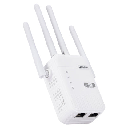 ZX-R08 1200Mbps 2.4G/5G Dual-Band WiFi Repeater Signal Amplifier, US Plug - Wireless Routers by buy2fix | Online Shopping UK | buy2fix