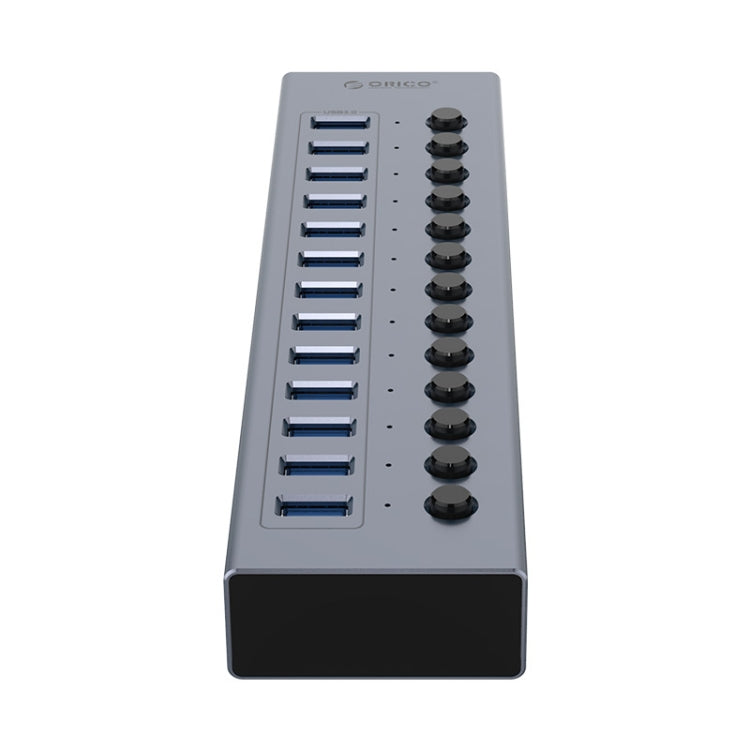 ORICO BT2U3-13AB-GY-BP Multi-Ports Individual Switches HUB, US Plug - USB 3.0 HUB by ORICO | Online Shopping UK | buy2fix