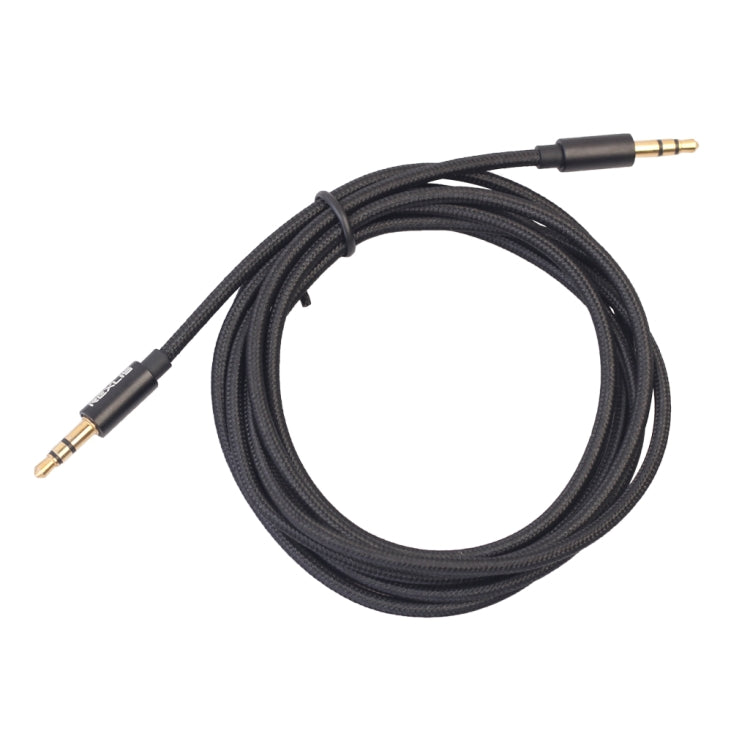 REXLIS 3629 3.5mm Male to Male Car Stereo Gold-plated Jack AUX Audio Cable for 3.5mm AUX Standard Digital Devices, Length: 1.8m - Aux Cable by REXLIS | Online Shopping UK | buy2fix