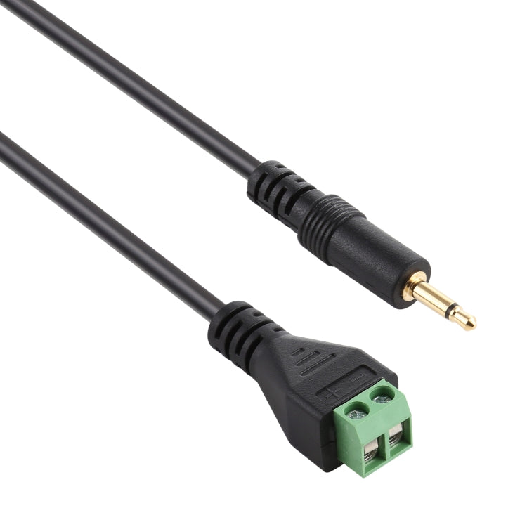 3.5mm Male to 2 Pin Pluggable Terminals Solder-free Connector Solderless Connection Adapter Cable, Length: 30cm - Consumer Electronics by buy2fix | Online Shopping UK | buy2fix