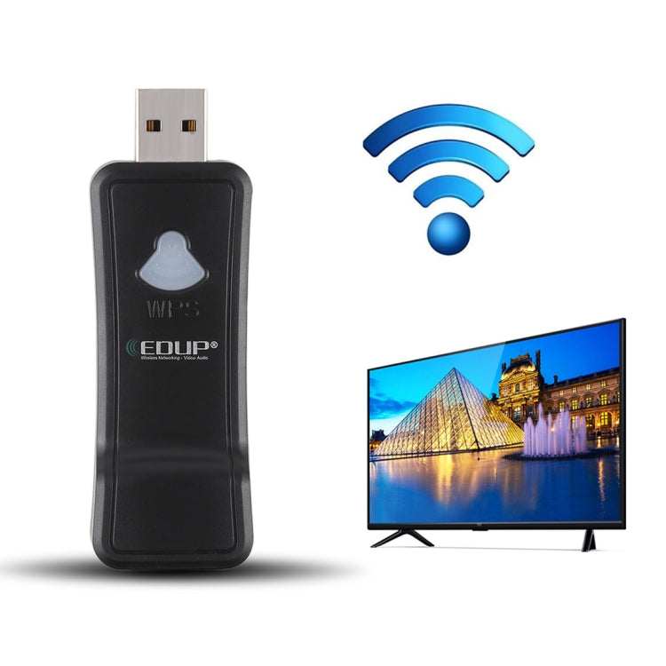 EDUP EP-2911S 300Mbps 2.4GHz Wireless USB Repeater WiFi to RJ45 Network Adapter for TV, Set Top Box, PS4, Xbox, Printer, Projector - USB Network Adapter by EDUP | Online Shopping UK | buy2fix