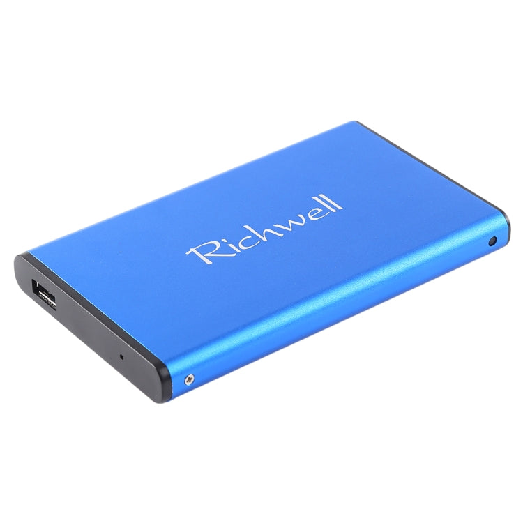 Richwell SATA R2-SATA-160GB 160GB 2.5 inch USB3.0 Super Speed Interface Mobile Hard Disk Drive(Blue) - External Hard Drives by Richwell | Online Shopping UK | buy2fix