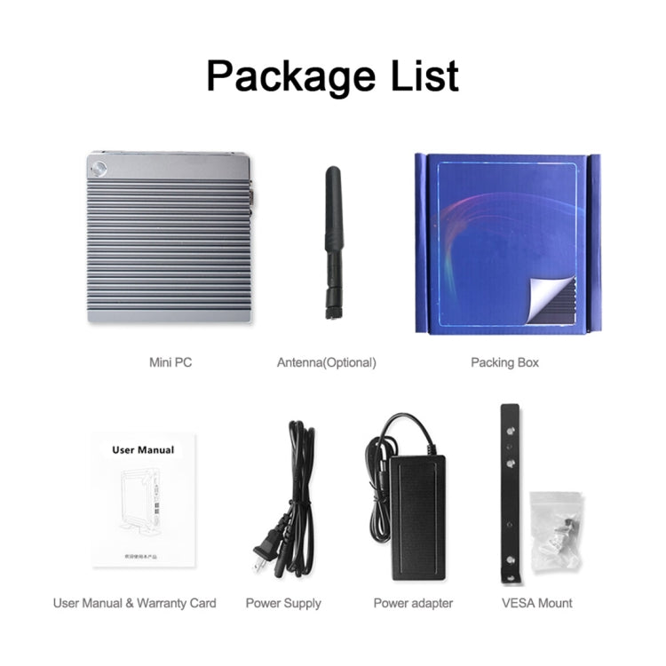 K660S Windows and Linux System Mini PC, Intel Celeron Processor N2840 Quad-Core 1.83- 2.25GHz, 4GB RAM + 64GB SSD - Windows Mini PCs by buy2fix | Online Shopping UK | buy2fix