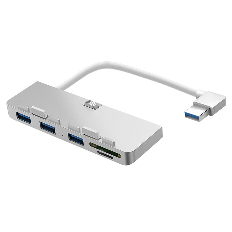 Rocketek For iMac USB3.0 x 3 + SD / TF Multi-function HUB Expansion Dock - USB HUB by ROCKETEK | Online Shopping UK | buy2fix