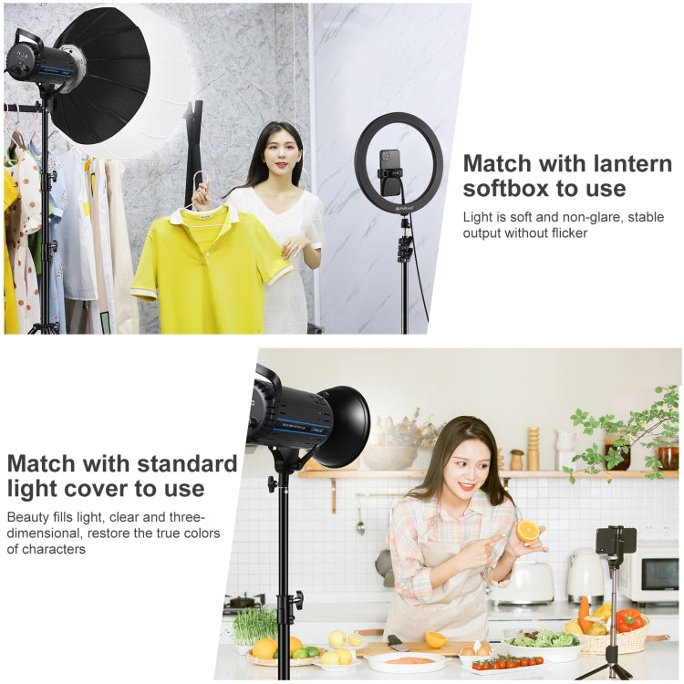 PULUZ 150W 5600K Studio Video Light + 2.8m Light Holder + 65cm Foldable Lantern Softbox Photography Kit(AU Plug) - Camera Accessories by PULUZ | Online Shopping UK | buy2fix