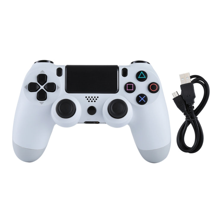 Doubleshock Wireless Game Controller for Sony PS4(White) - Gamepads by buy2fix | Online Shopping UK | buy2fix