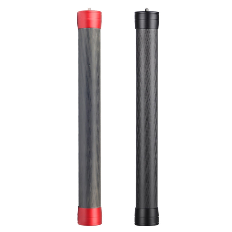 PULUZ Carbon Fiber Extension Monopod Pole Rod Extendable Stick for DJI / MOZA / Feiyu V2 / Zhiyun G5 / SPG Gimbal, Length: 35cm(Red) - DJI & GoPro Accessories by PULUZ | Online Shopping UK | buy2fix