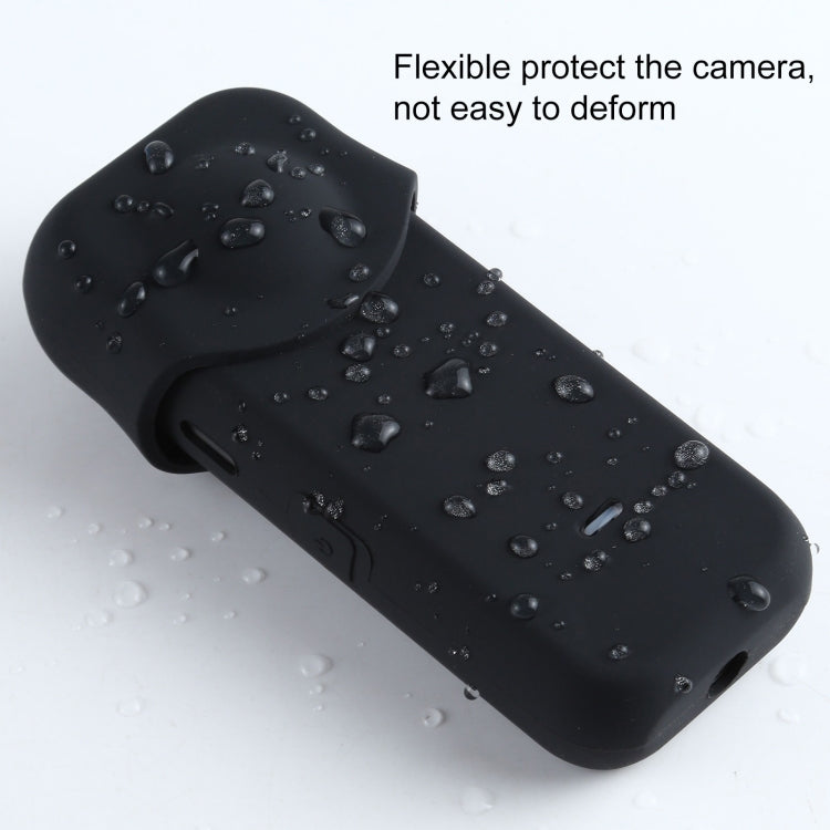 PULUZ Full Body Dust-proof Silicone Protective Case for Insta360 ONE X2 (Black) - DJI & GoPro Accessories by PULUZ | Online Shopping UK | buy2fix