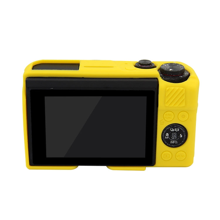 PULUZ Soft Silicone Protective Case for Canon EOS G7 X Mark II(Yellow) - Protective Case by PULUZ | Online Shopping UK | buy2fix