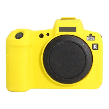 PULUZ Soft Silicone Protective Case for Canon EOS R(Yellow) - Camera Accessories by PULUZ | Online Shopping UK | buy2fix