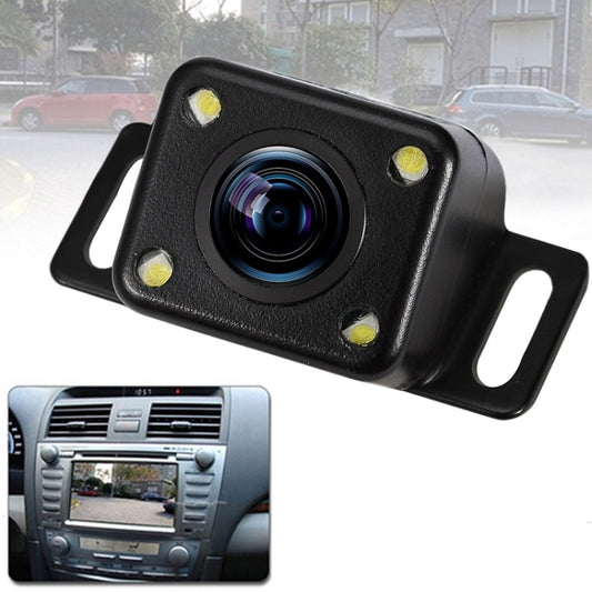 316 4 LED Security Backup Parking Waterproof Rear View Camera, Support Night Vision, Wide Viewing Angle: 120 Degree(Black) - In Car by buy2fix | Online Shopping UK | buy2fix