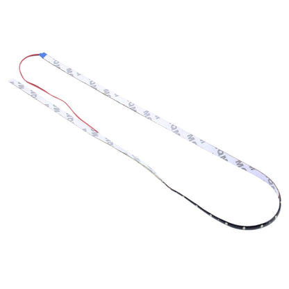 5 PCS 90cm 45 LED Waterproof Flexible Car Strip Light, DC 12V(Red Light) - In Car by buy2fix | Online Shopping UK | buy2fix