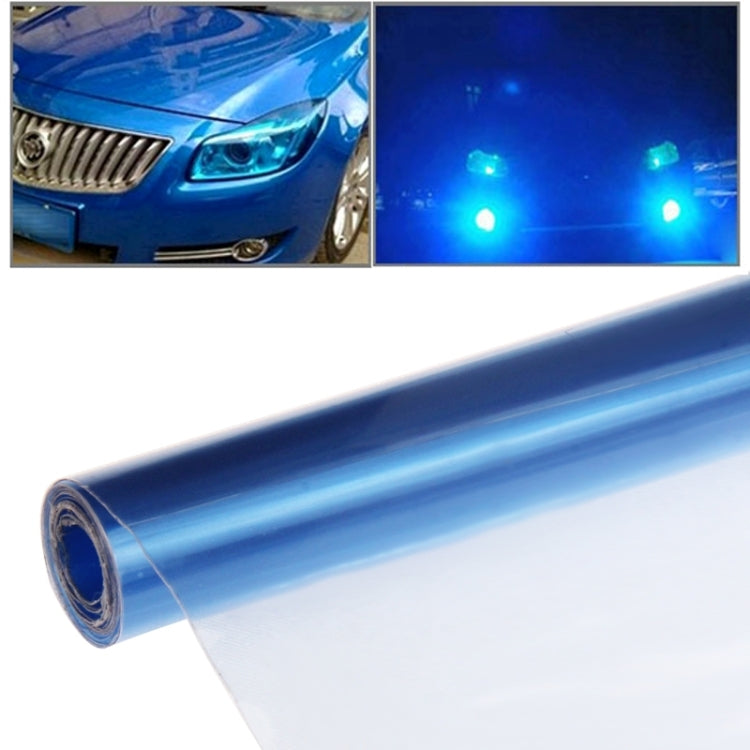 Protective Decoration Bright Surface Car Light Membrane /Lamp Sticker, Size: 195cm x 30cm(Baby Blue) - Auto Film by buy2fix | Online Shopping UK | buy2fix