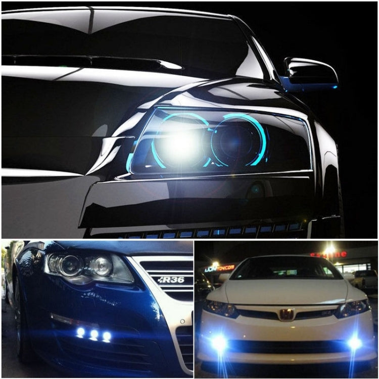 2 PCS 22.5mm 1.5W 150LM Blue Light 3 LED SMD 5630 Spotlight Eagle Eye Light Daytime Running Light for Vehicles - In Car by buy2fix | Online Shopping UK | buy2fix