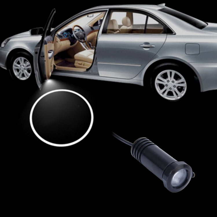 Car Door LED Laser Welcome Decorative Light, LED Laser for Peugeot Logo (Pair) - Door Lights by buy2fix | Online Shopping UK | buy2fix