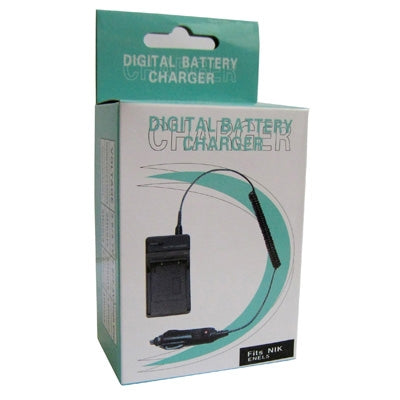 Digital Camera Battery Charger for NIKON ENEL5(Black) - Battery Car Charger by buy2fix | Online Shopping UK | buy2fix