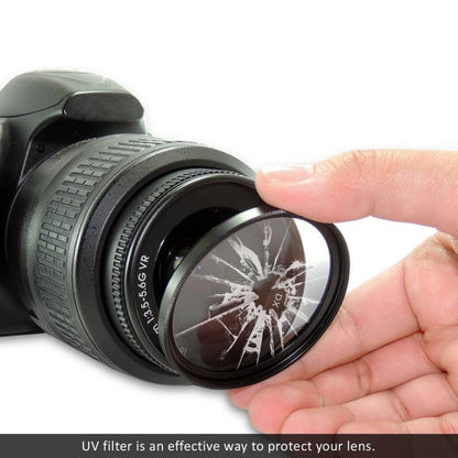 49mm SLR Camera UV Filter(Black) - Camera Accessories by buy2fix | Online Shopping UK | buy2fix