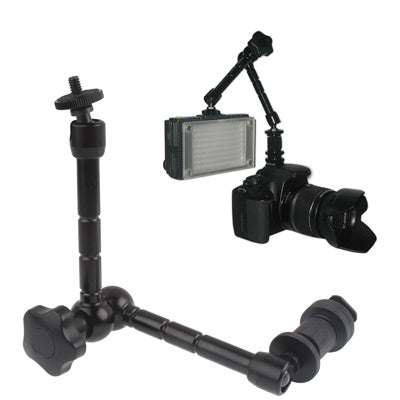 11 inch Articulating Magic Arm for LCD Field Monitor / DSLR Camera / Video lights(Black) - Camera Accessories by buy2fix | Online Shopping UK | buy2fix