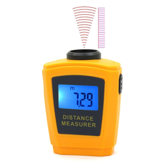 Mini Ultrasonic Distance Measurer with Laser Pointer(Orange) - Consumer Electronics by buy2fix | Online Shopping UK | buy2fix