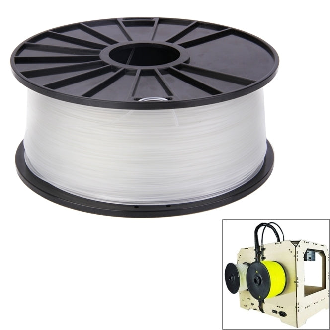 ABS 3.0 mm Color Series 3D Printer Filaments, about 135m(Transparent) - Consumer Electronics by buy2fix | Online Shopping UK | buy2fix