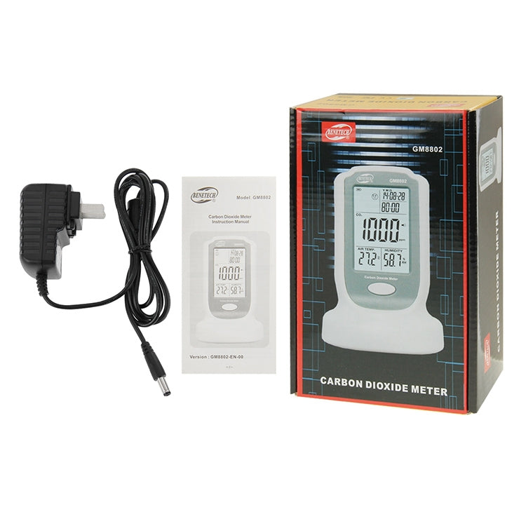 BENETECH GM8802 Carbon Dioxide Meter - Gas Monitor by BENETECH | Online Shopping UK | buy2fix