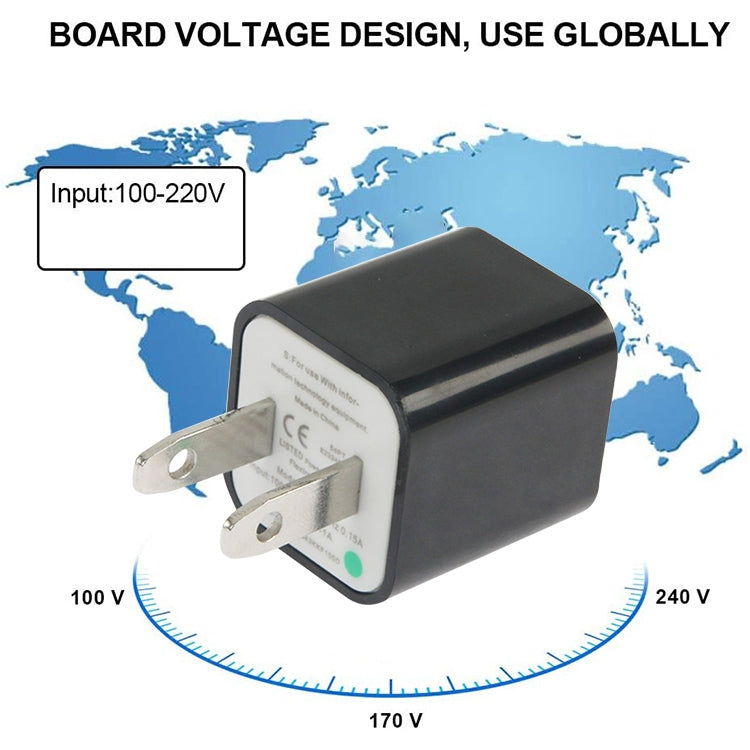 US Plug USB Charger(Green) - Apple Accessories by buy2fix | Online Shopping UK | buy2fix