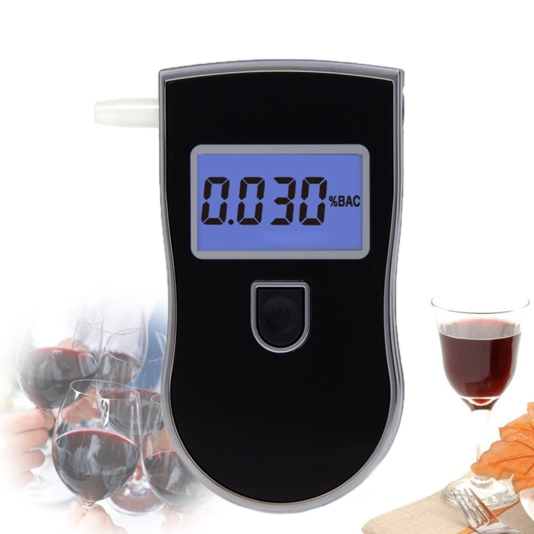 3 digitals LCD Display Breath Alcohol Tester Analyzer(Black) - Breath Alcohol Tester by buy2fix | Online Shopping UK | buy2fix