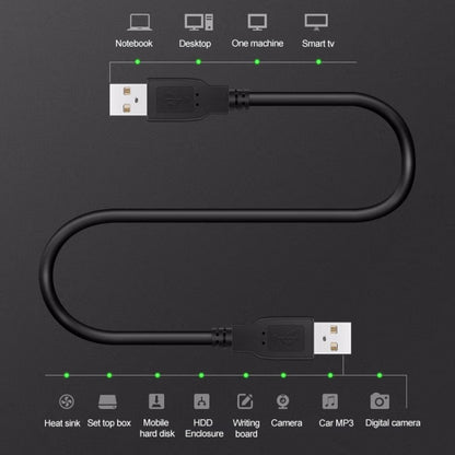 USB 2.0 AM to AM Extension Cable, Length: 1.5m - USB Cable by buy2fix | Online Shopping UK | buy2fix