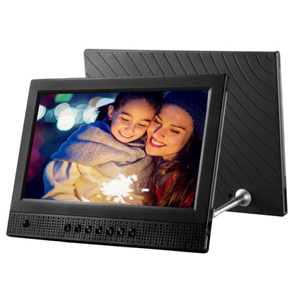 10.1 inch LED Display Multi-media Music & Movie Player Digital Photo Frame with Remote Control, Allwinner E200s Program, Support USB-Disk / SD Card, Body Sensor, Built in Stereo Speaker(Black) - Consumer Electronics by buy2fix | Online Shopping UK | buy2fix