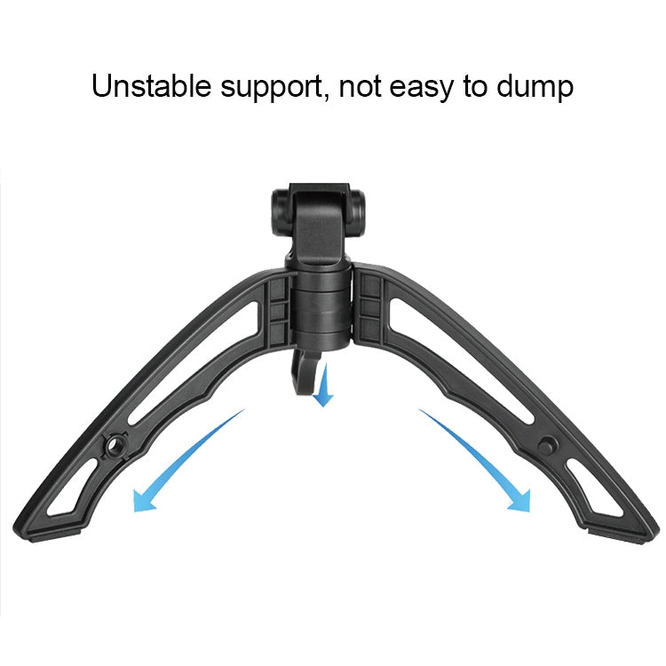 APEXEL Portable Handheld Lazy Live Broadcast Desktop Folding Universal Bluetooth Tripod Phone Holder with Flashlight - Consumer Electronics by APEXEL | Online Shopping UK | buy2fix