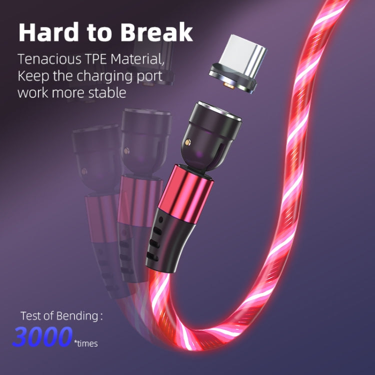 2.4A USB to Micro USB 540 Degree Bendable Streamer Magnetic Data Cable, Cable Length: 1m (Colour) - Mobile Accessories by buy2fix | Online Shopping UK | buy2fix