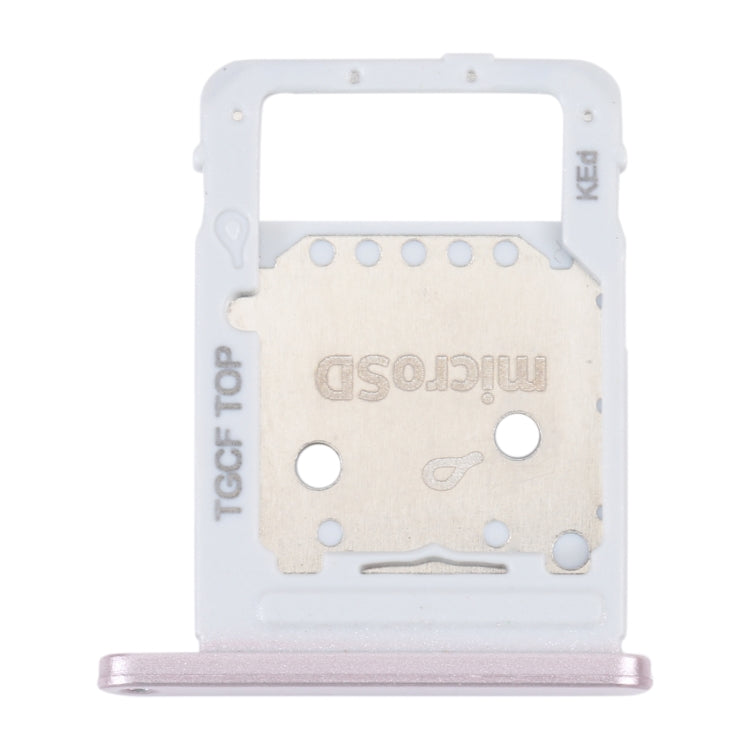 SIM Card Tray + Micro SD Card Tray for Samsung Galaxy Tab S7 FE SM-T736(Pink) - Repair & Spare Parts by buy2fix | Online Shopping UK | buy2fix