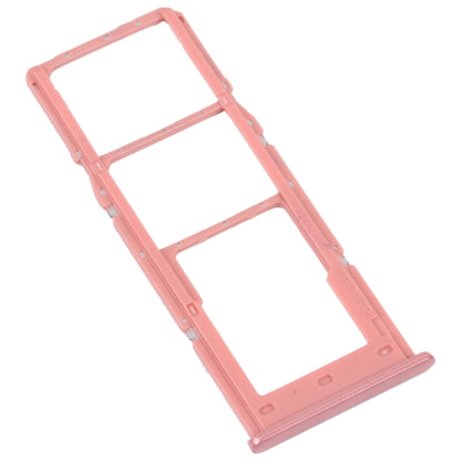 For Samsung Galaxy A04s SM-A047F Original SIM Card Tray + SIM Card Tray + Micro SD Card Tray (Pink) - Card Socket by buy2fix | Online Shopping UK | buy2fix