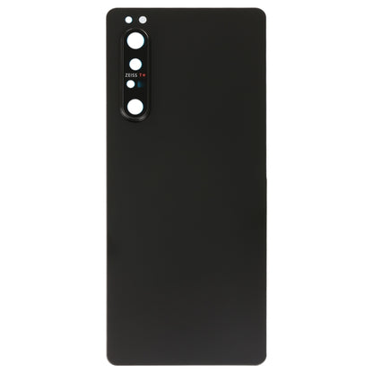 Original Battery Back Cover with Camera Lens Cover for Sony Xperia 1 II(Black) - Repair & Spare Parts by buy2fix | Online Shopping UK | buy2fix