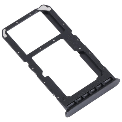 For OPPO A96 China SIM Card Tray + SIM / Micro SD Card Tray (Black) - Card Socket by buy2fix | Online Shopping UK | buy2fix