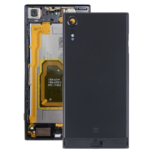 For Sony Xperia XZs Original Battery Back Cover(Black) - Repair & Spare Parts by buy2fix | Online Shopping UK | buy2fix