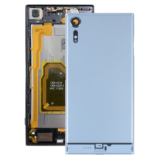 For Sony Xperia XZs Original Battery Back Cover(Blue) - Repair & Spare Parts by buy2fix | Online Shopping UK | buy2fix