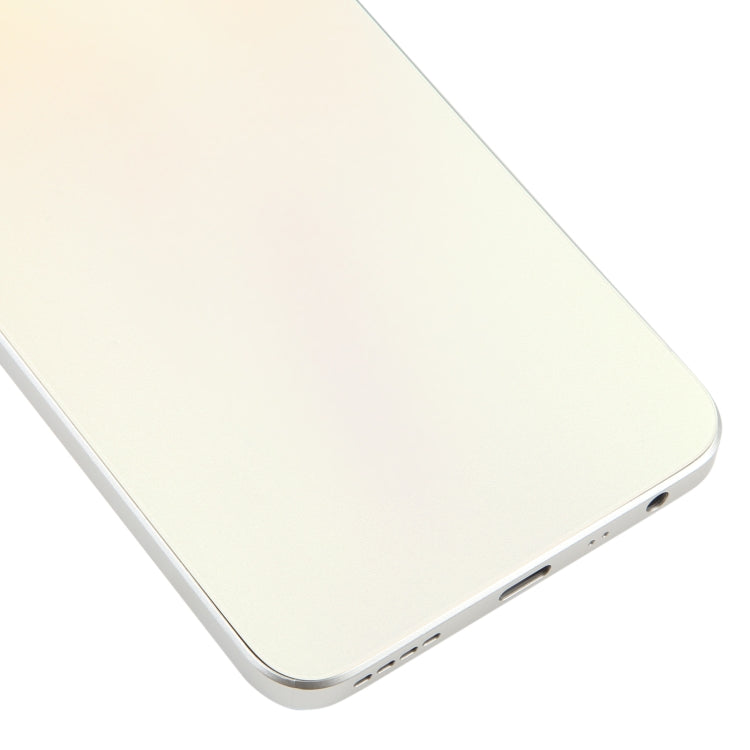 For Realme V30 Original Battery Back Cover with Middle Frame(Gold) - Back Cover by buy2fix | Online Shopping UK | buy2fix