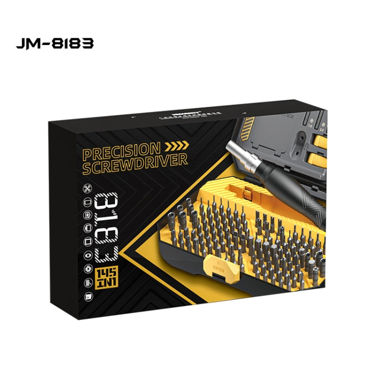 JAKEMY JM-8183 145 in 1 Manual Multi-purpose Tool Screwdriver Set - Screwdriver Set by JAKEMY | Online Shopping UK | buy2fix