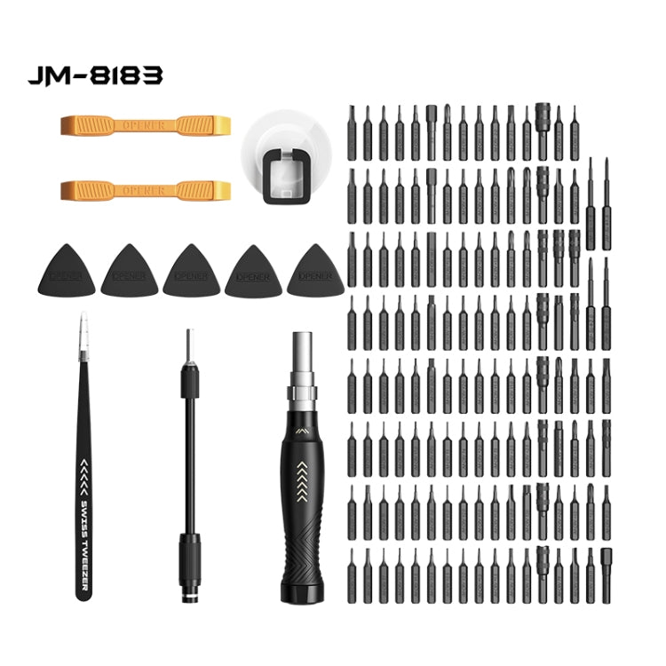 JAKEMY JM-8183 145 in 1 Manual Multi-purpose Tool Screwdriver Set - Screwdriver Set by JAKEMY | Online Shopping UK | buy2fix