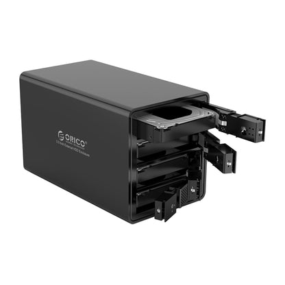 ORICO 9548U3-BK 3.5-Inch Multi-Bay Hard Drive Enclosure - Computer & Networking by ORICO | Online Shopping UK | buy2fix