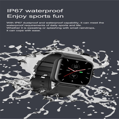 T42 1.7 inch Color Screen Smart Watch, IP67 Waterproof, Support Bluetooth Call/Heart Rate Monitoring/Blood Pressure Monitoring/Blood Oxygen Monitoring/Sleep Monitoring(Silver) - Smart Wear by buy2fix | Online Shopping UK | buy2fix
