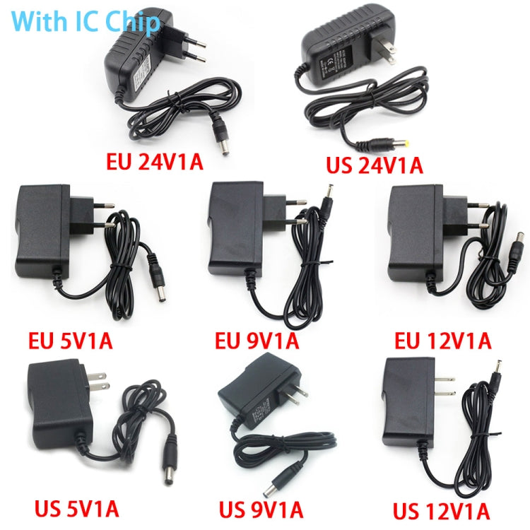 100-240V AC to DC IC Power Charger Adapter 5V 9V 12V 24V 1A, Plug Type:IC EU 12V1A - Power Supplies by buy2fix | Online Shopping UK | buy2fix