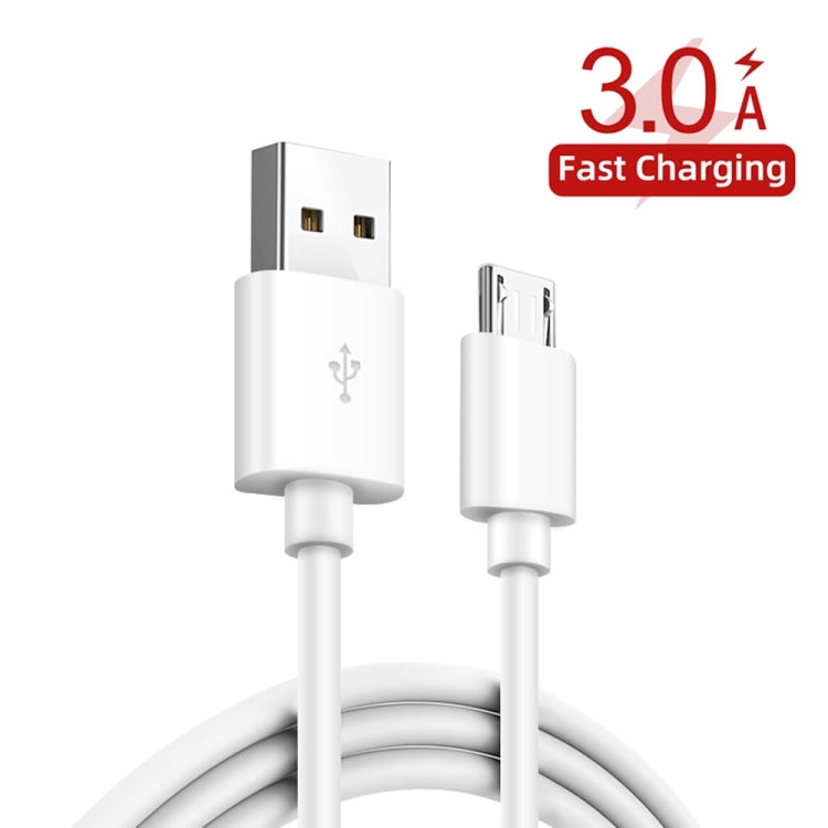 YSY-312PD QC3.0 18W USB + PD 20W USB-C / Type-C Car Charger with USB to Micro USB Data Cable(White) - In Car by buy2fix | Online Shopping UK | buy2fix