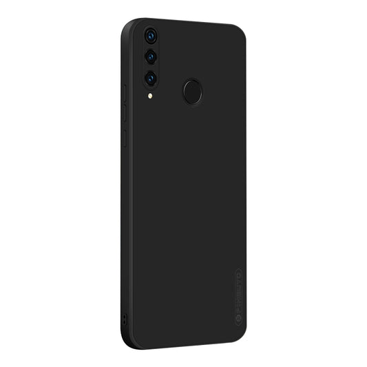 For Huawei P30 lite / Nova 4e PINWUYO Sense Series Liquid Silicone TPU Mobile Phone Case(Black) - Huawei Cases by PINWUYO | Online Shopping UK | buy2fix