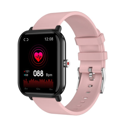 Q9pro 1.7 inch Color Screen Smart Watch, IP68 Waterproof,Support Temperature Monitoring/Heart Rate Monitoring/Blood Pressure Monitoring/Blood Oxygen Monitoring/Sleep Monitoring(Pink) - Smart Wear by buy2fix | Online Shopping UK | buy2fix