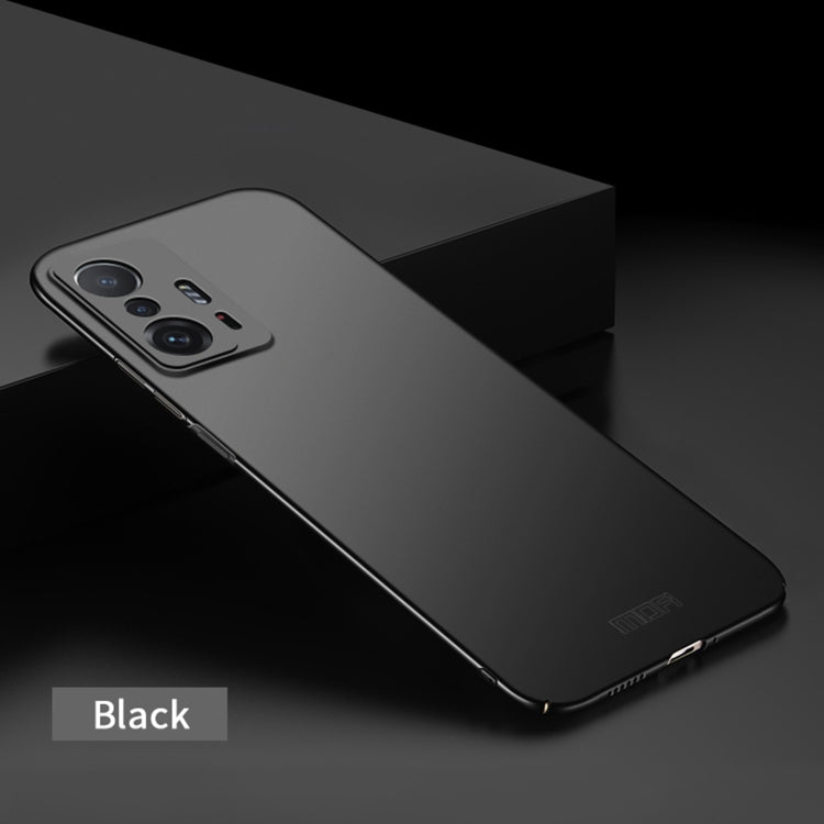 For Xiaomi Mi 11T / 11T Pro MOFI Frosted PC Ultra-thin Hard Phone Case(Black) - Xiaomi Accessories by MOFI | Online Shopping UK | buy2fix
